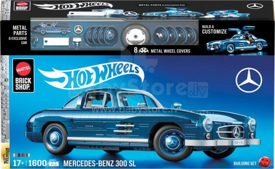 Hot Wheels® Mattel Brick Shop™ Mercedez-Benz 300 SL