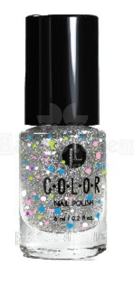 JL Лак д/ногтей COLOR 6мл 84 глиттер