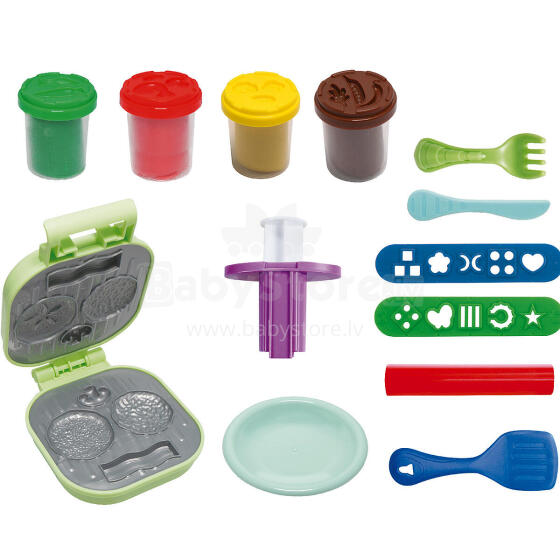 SMILY PLAY SP83963 Burger Shop Play Dough Set