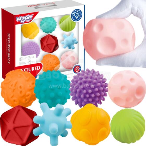 WOOPIE BABY Сенсорные блоки для сжатия 8 шт