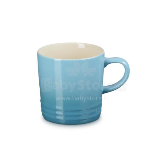 Stoneware mug 350ml turquoise blue