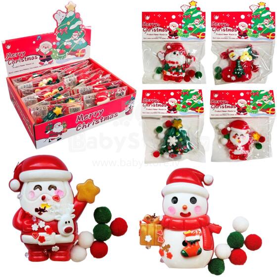 GNIOTEK SQUISHY ŚWIĄTECZNY ŚWIĘTA 6 WZÓR