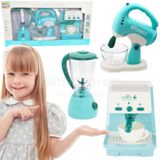 WOOPIE 3-in-1 Household Appliance Set Coffee Maker Mixer Blender Sound and Light Effects
