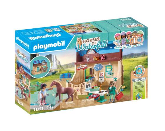 PLAYMOBIL WORLD OF HORSES Riding Therapy and Veterinary Practice 71352