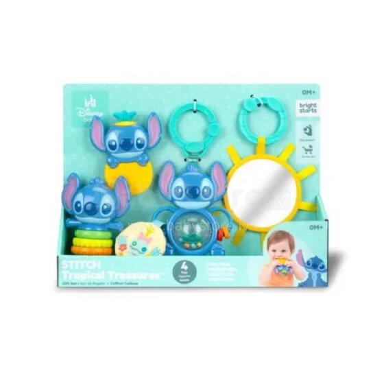 BRIGHT STARTS activity toy set Stitch Tropical Treasures, assort., 17473