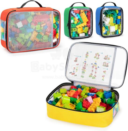 Storage Bag Toy  Art.265279 Soma rotaļlietām-organaizers ar ravējslēdzēju ,4 gab