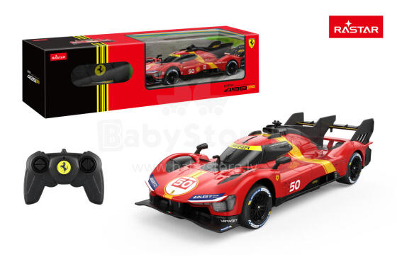 RASTAR R/C 1:24 rādiovadāms auto Ferrari 499P, 10370