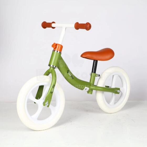 QUURIO BIKE balansa divritenis, 12', olīvu zaļš, 3126