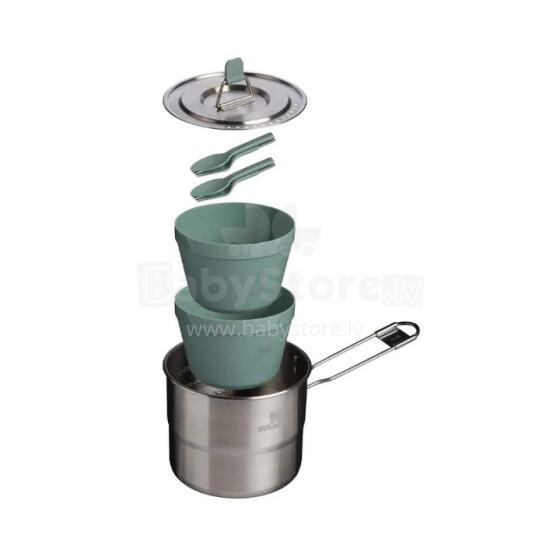 Camping cooking set Stanley Wildfare Go Two 1.1L teal/dark grey