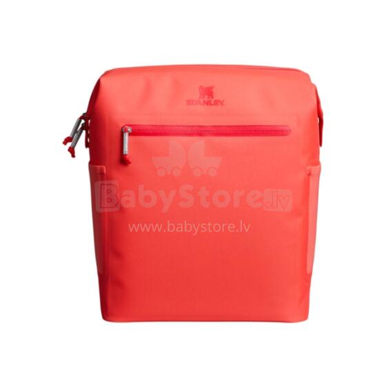 Thermal backpack The All-Day Madeleine Midi Cooler Backpack 14L coral red-orange