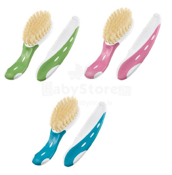 NUK 256236 Brush + Comb for Infants Blue 528784