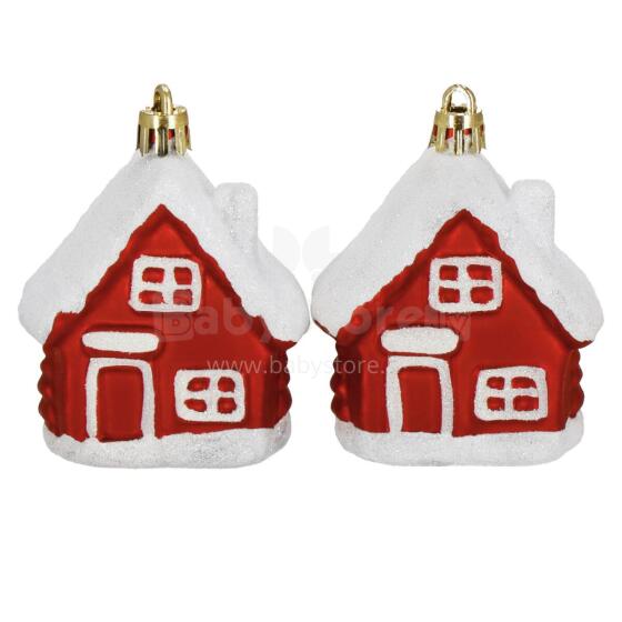 Christmas Tree Ornament Set Springos CA1323, 7 cm, 2 pcs.