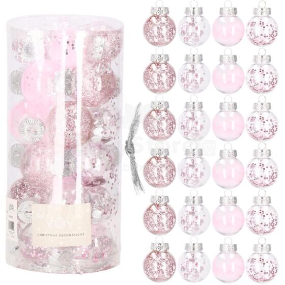 Christmas Tree Decoration Set Springos CA0885, 24 pcs