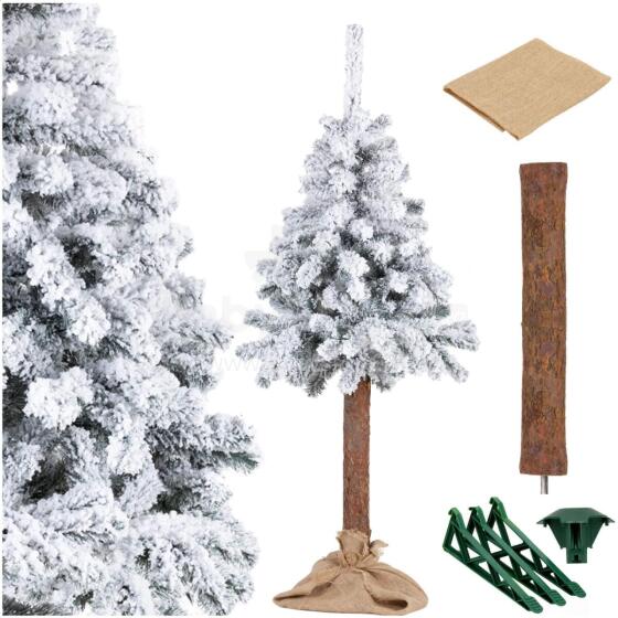 Artificial Snowy Spruce Christmas Tree Springos CT0201 on Trunk, 160 cm