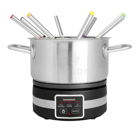 Gastroback 42568 Fondue MultiCook 4in1 &amp; Cooking Plate