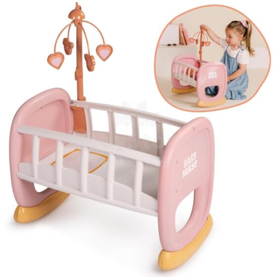 Качалка для кукол SMOBY Baby Nurse с мобильным устройством