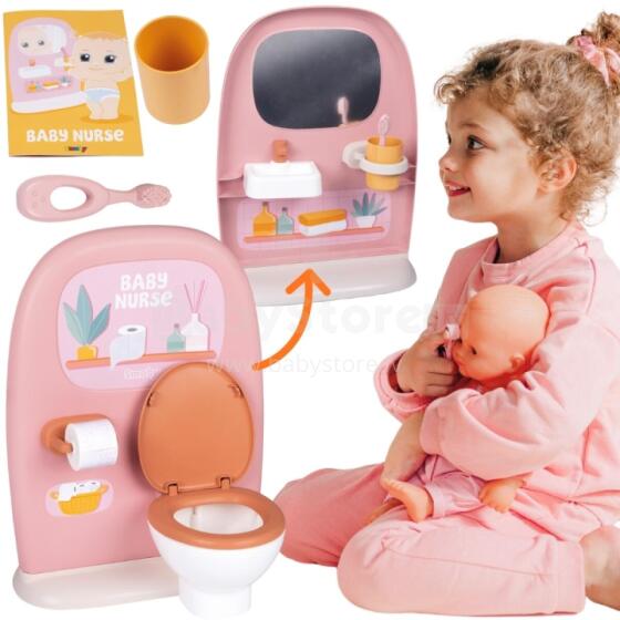 SMOBY Baby Nurse - Двусторонний туалет для кукол 42 см
