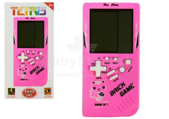 Electronic game Tetris Brick Game Pink