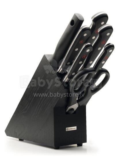WUSTHOF 1090170707 Classic Knife block 7pcs, black