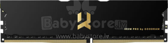 Atmiņa GoodRam IRDM PRO Deep Black, DDR4, 16 GB, 3600 MHz, CL18 (IRP-K3600D4V64L18/16G)