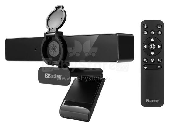 Sandberg 134-45 USB-C/A Webcam Pro Remote 4K