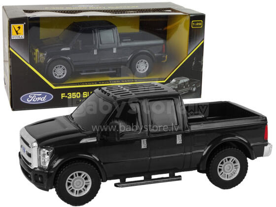 Ford F-350 Pick Up Friction Drive 1:28 Black