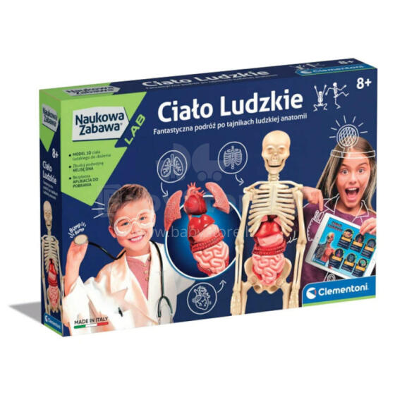 Science Fun Human Body Polish Language Clementoni 60249