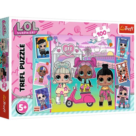 Puzzle - "100" - LOL Dolls Photos Trefl 16443