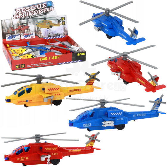 HELIKOPTER METALOWY ŚWIATŁO I DŹWIĘK