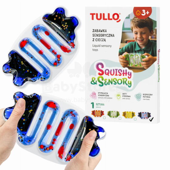 TULLO 709 Sensory Toy ar Squishy Liquid Zilo