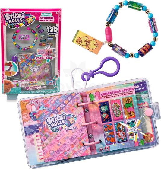 Sticki Rolls Book Pack Art.267414 браслет с аксесуарами и наклейками