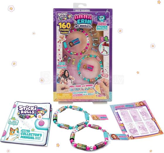 Sticki Rolls Anna Art.267418  комплект из браслетов