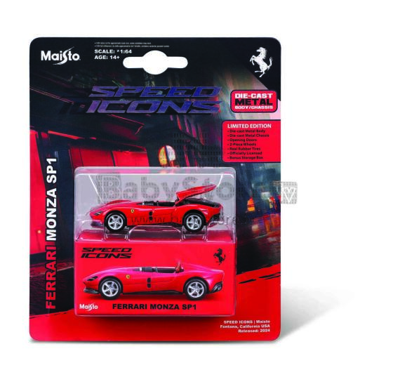 MAISTO DIE-CAST 1:64 auto Speed Icon, assort., 15700