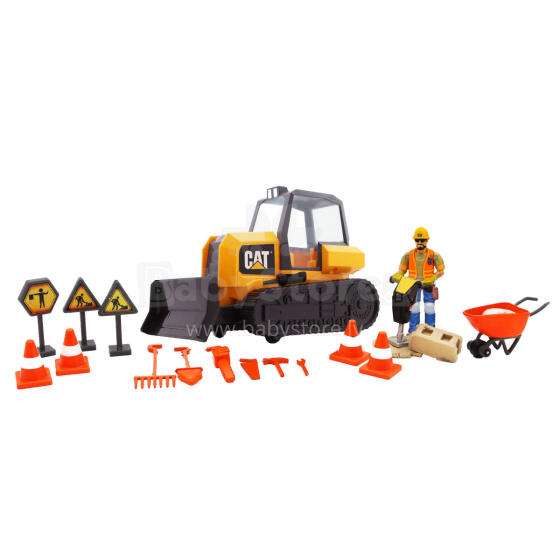 CAT construction vehicle with accessories Workforce, assort., 83454