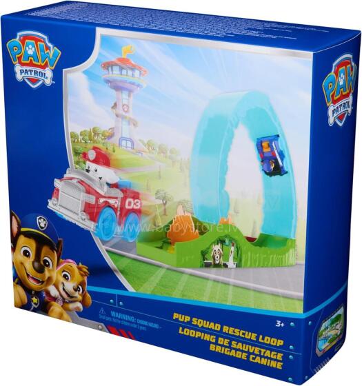 PAW PATROL rotaļu komplekts Pup Squad Rescue Loop, 6073300