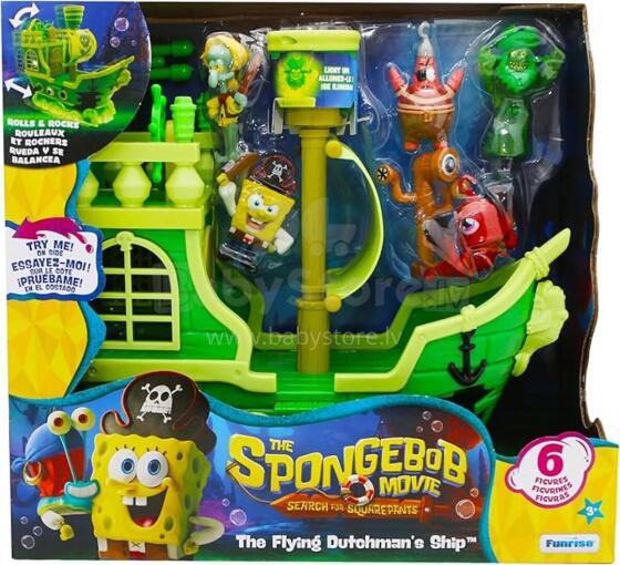 SPONGEBOB boat with figures, 73110