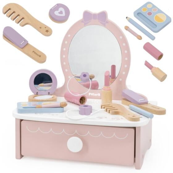 Viga Wooden Vanity with Accessories Little Princess Corner