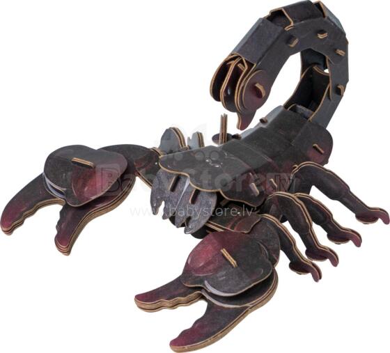 MAKEBUG 3D Paper puzzle Forest scorpion, MB-D-0053