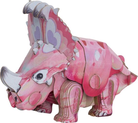MAKEBUG 3D Paper puzzle sinoceratops, MB-D-0037
