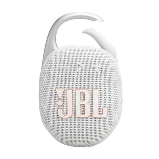 JBL ūdensizturīga portatīvā skanda ar karabīni, balts