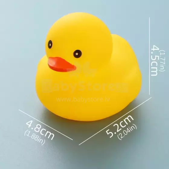 Quack-tastic Mini Rubber 6 Ducks Art.267880 Mini gumijas 6 pilītes 5.2X4.8cm