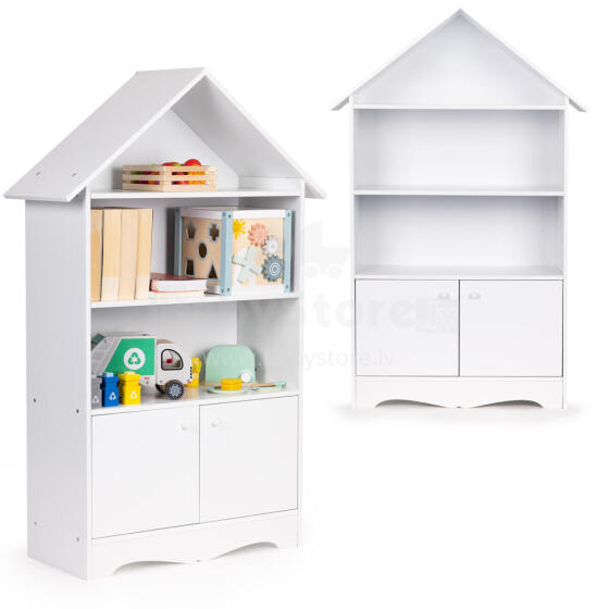 Книжный шкаф, домик для детских игрушек Ecotoys