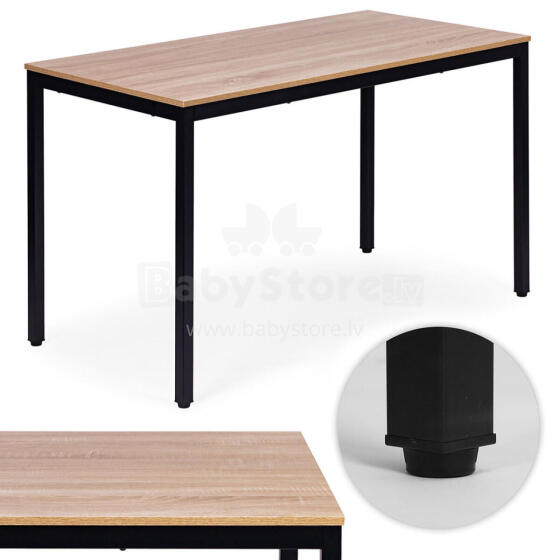 Table for Kitchen Dining Room for 4-5 People Computer Desk 120x60 cm ModernHome