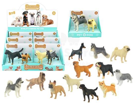ARTYK 185953 Animals Dogs 6 pcs/disp.