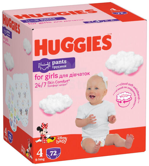 Huggies Pants S4 Box Girsl Art.268275