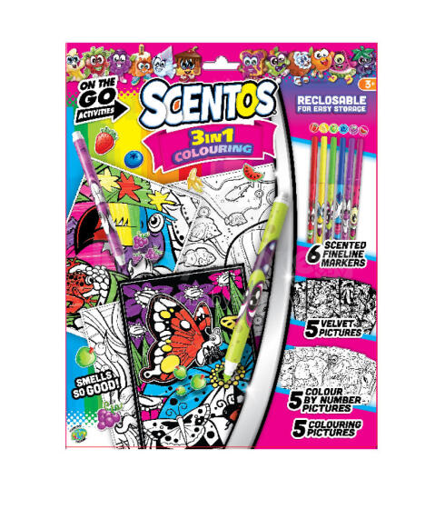 SCIENTOS ST 10533 Scented Set - Creative Display Folder 12 pcs