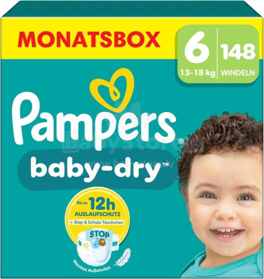 Pampers Baby Dry Mega XXXL Pack  Art.268348