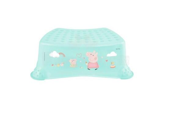 KEEEPER TOMEK PEPPA PIG Children's Step Stool with Anti-Slip Function in Mint Green