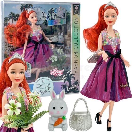 Кукла WOOPIE ROYAL Emi Style Fashion 32 см - Стильная принцесса в розовом платье + аксессуары