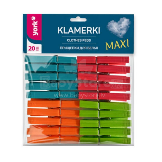 Прищепки МАКС 20 шт.